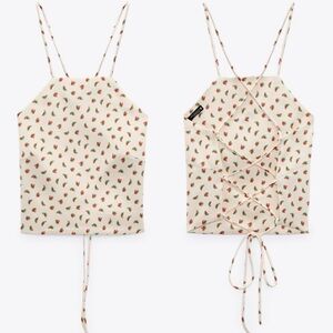 Zara Watermelon Print Top